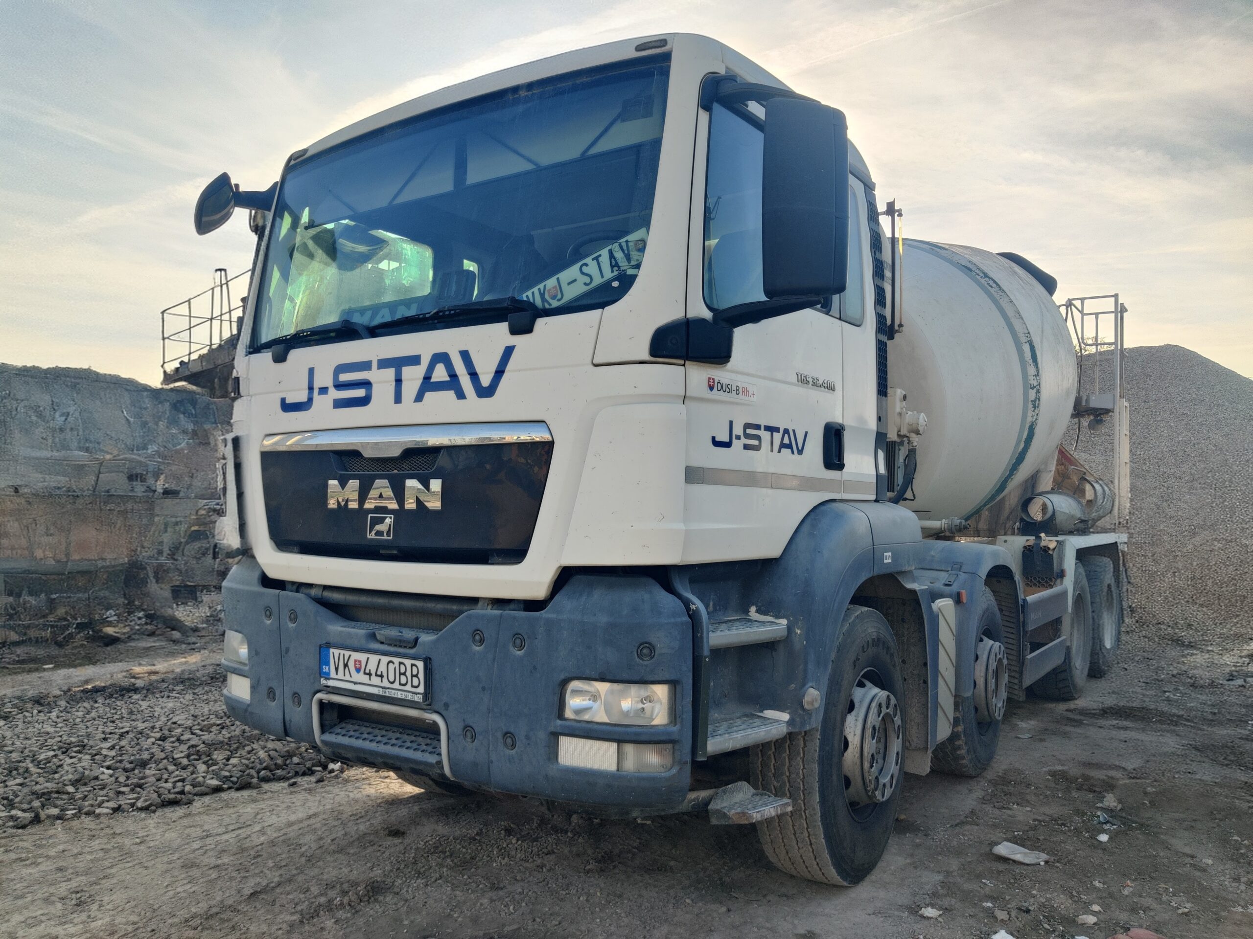 Autodomiešavač – MAN